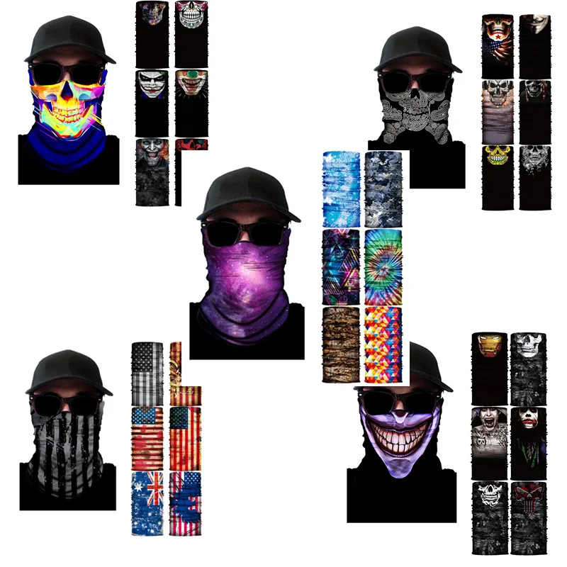 Маска маски череп черный аниме лицо рот для Хэллоуина Мужские зимний Рот Лицо masque