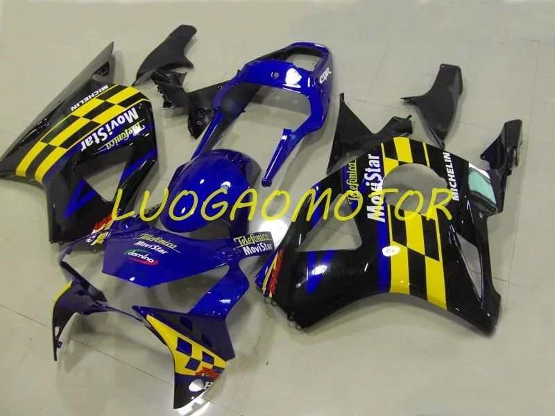 

Injection Motorcycle Fairing kit for Blue Yellow HONDA CBR900RR 954 02 03 Bodywork CBR 900RR 2002 2003 CBR900 ABS Fairings set