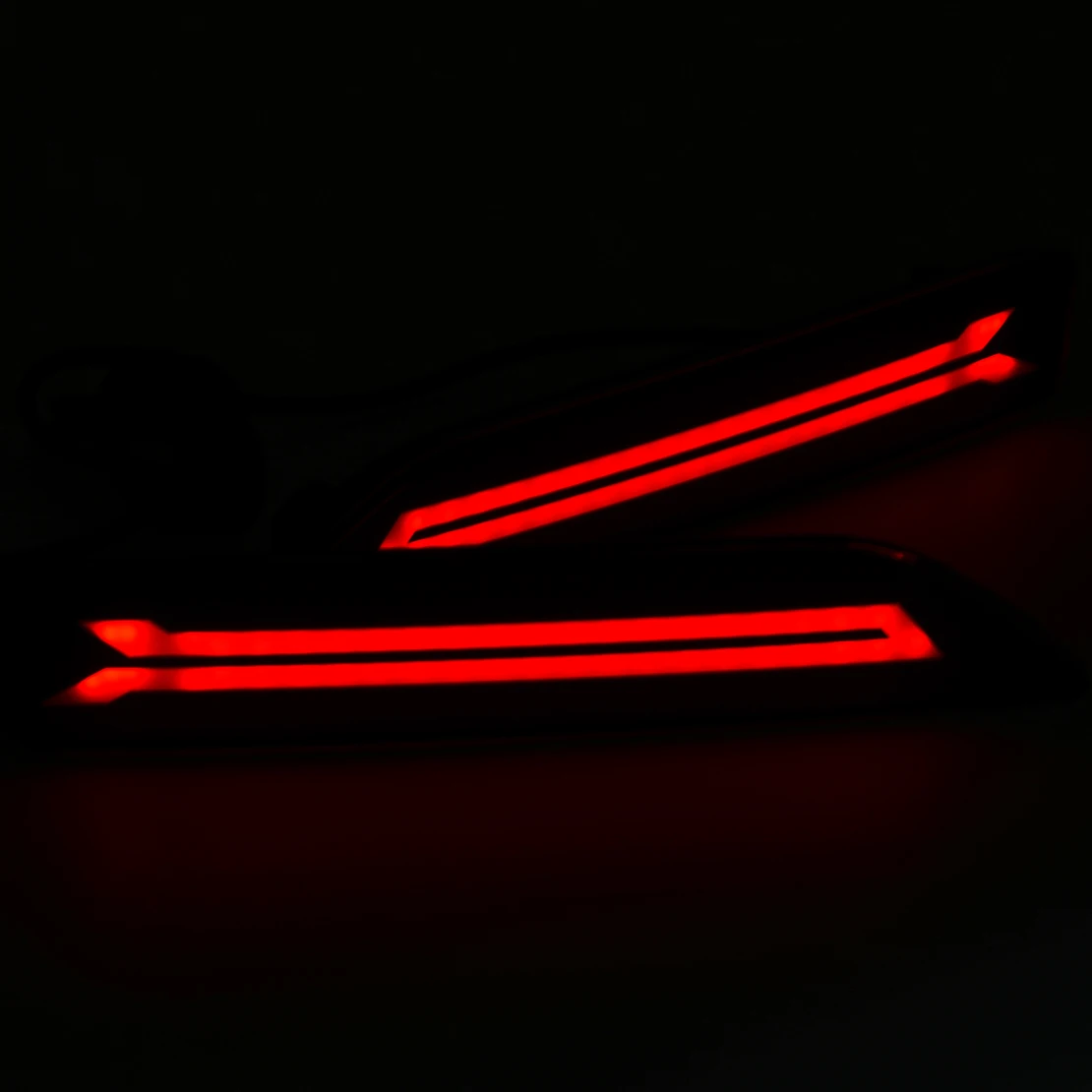 

5W 6000K 12V 2pcs LED Rear Bumper Lamp Reflector DRL Stop Brake Light Lamp Fit for Honda CRV CR-V 2007 2008 2009