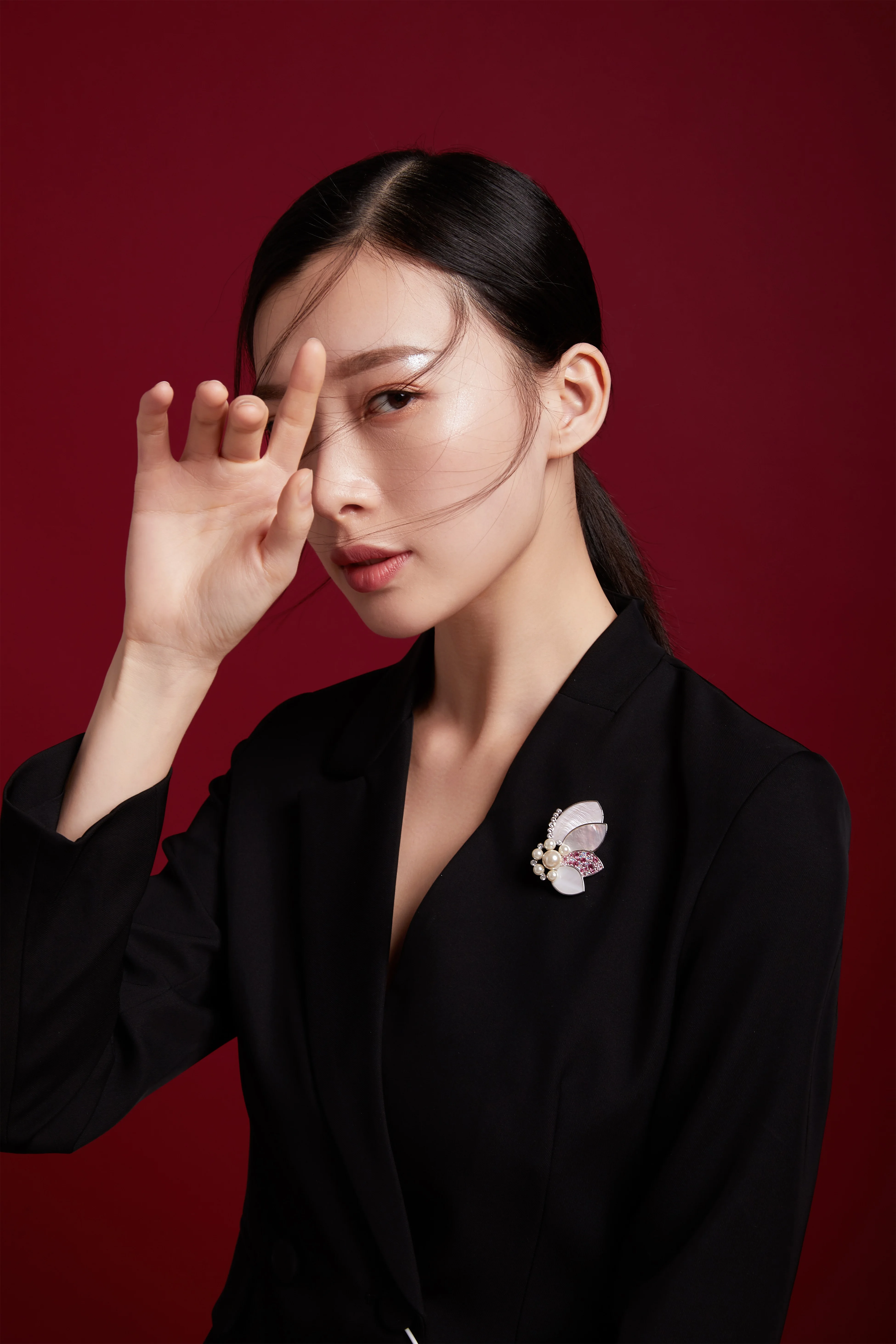 

New store opening big promotion big discounts brooch high-end temperament Ruili style brooch accessories