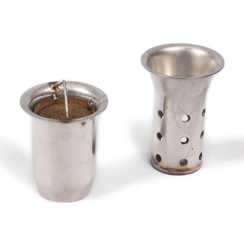 Универсальный глушитель выхлопных газов для мотоцикла 51 мм 60 впускной шума