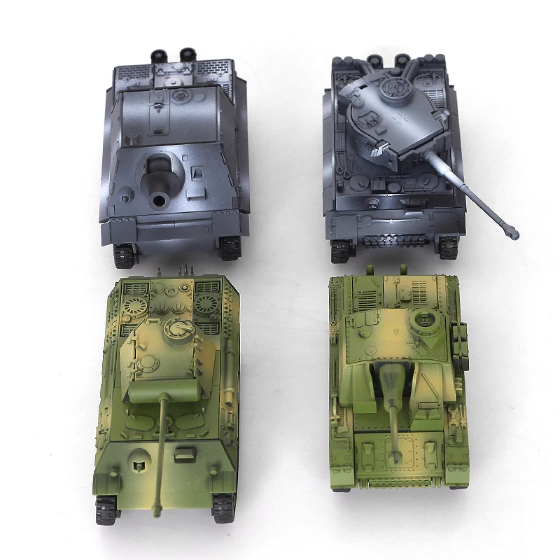 4D Tank Model Building Block WWII German Tiger Panther Tank Military Assembly Model 1:72 Simulation Tank Table Toys Gift For Boy (art.: 7a4fada8f) - 7a4fada8f