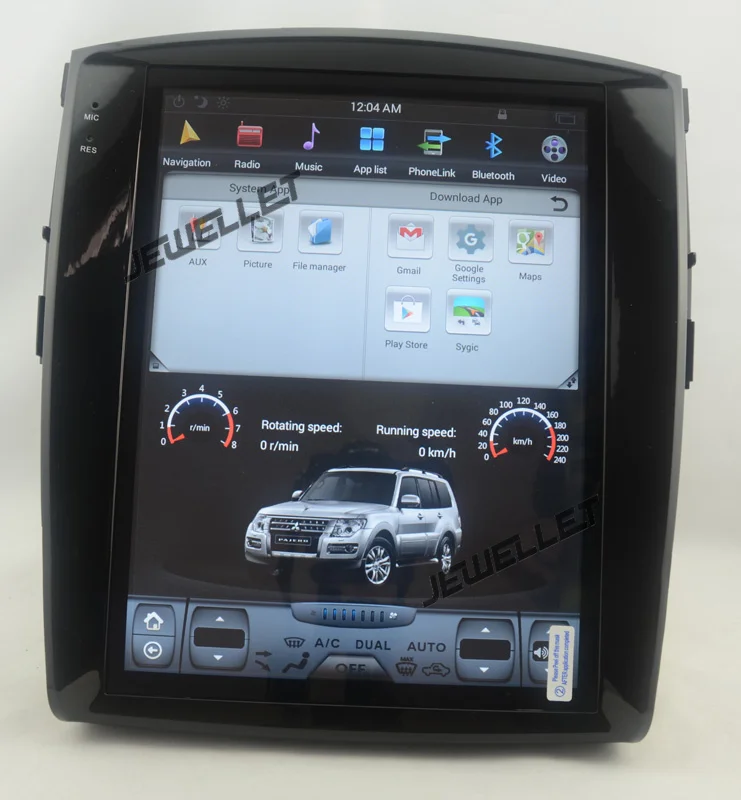 Автомобильный 6 ядерный GPS навигатор экран 12 1 дюйма под управлением android 9 0 в стиле