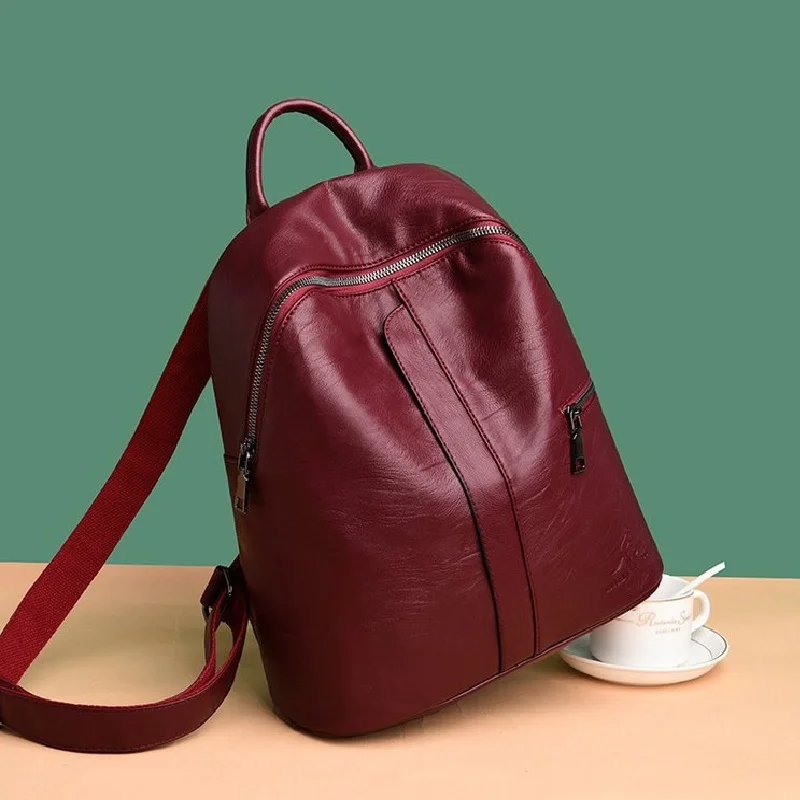 ZOOLER Горячие пояса из натуральной кожи сумки Женская сумка-рюкзак Школьная Мода