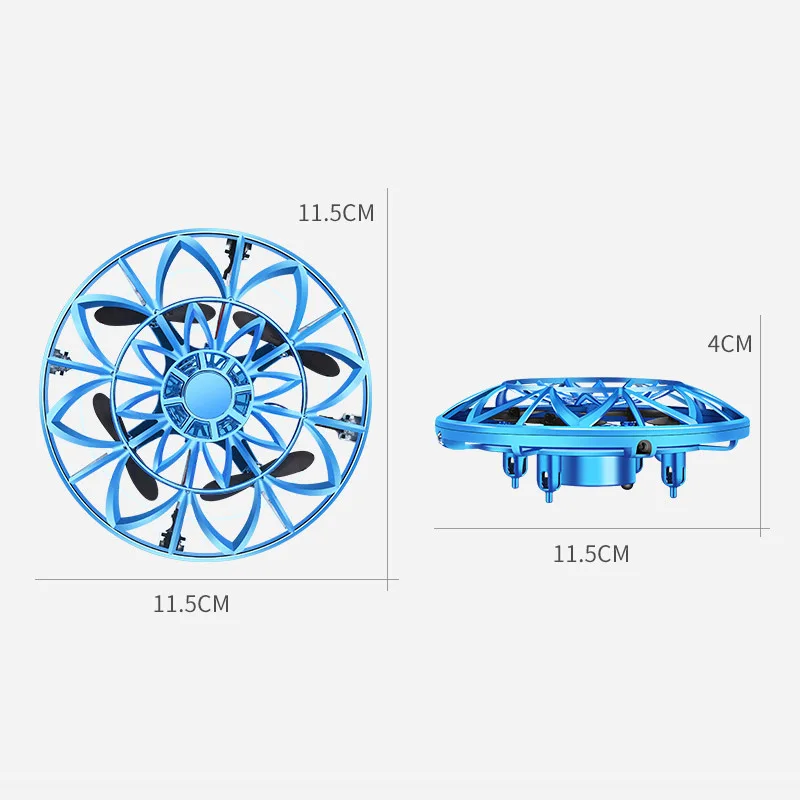 Дрон НЛО индукционный с инфракрасным датчиком руки для детей | Игрушки и хобби