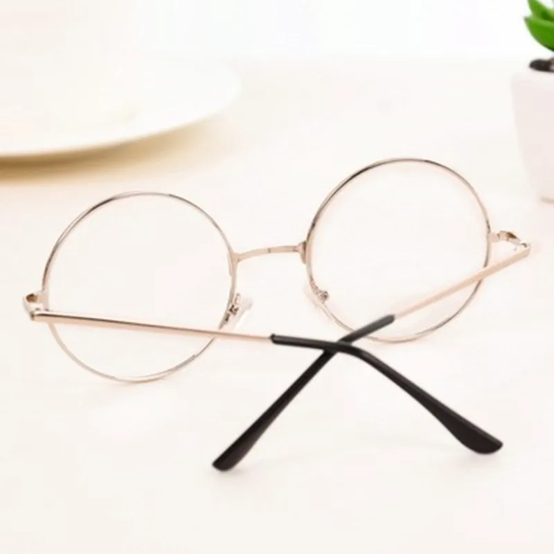 Модные винтажные Ретро очки с прозрачными линзами женские и мужские модные