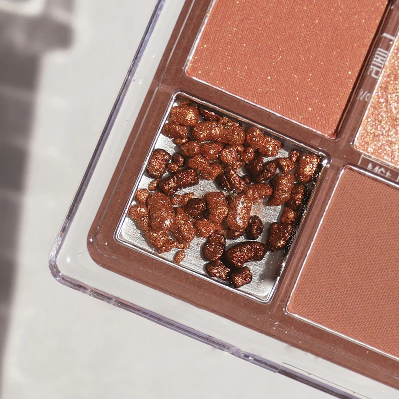 9 цветов Модная палитра теней для век ELECOOL матовые блестящие тени косметика