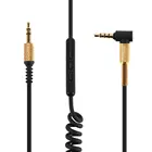 Сменный кабель-удлинитель с пружиной OFC для наушников Marshall Major Monitor Mid I 1 II 2 III 3 IV 4 A.N.C