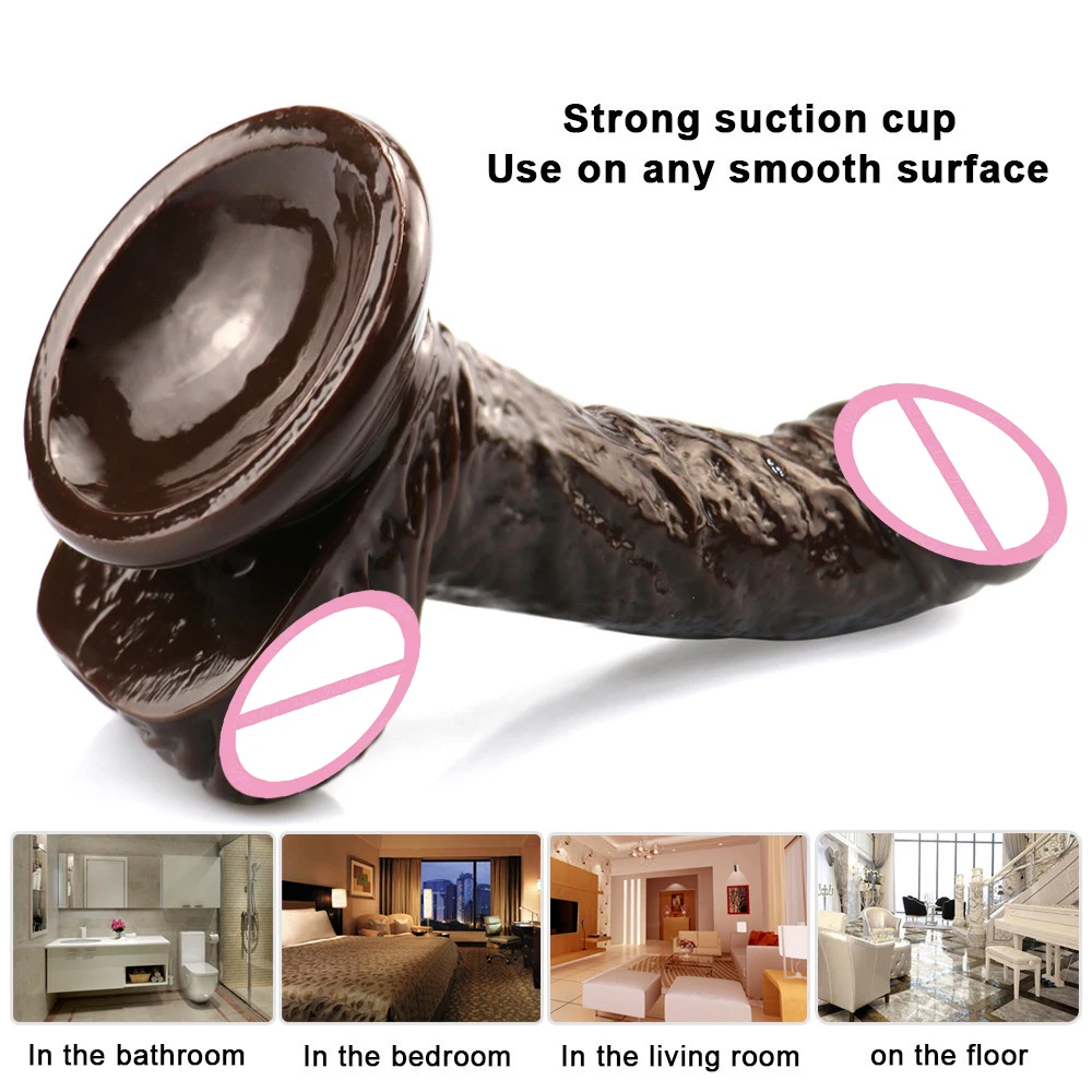 Игрушки для взрослых GaGu реалистичный дилдо секса анальная пробка без вибратора