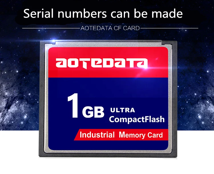 Распродажа промышленная компактная флеш-карта AOTEDATA 133X CF 4 ГБ 8 16 32 64 карта памяти