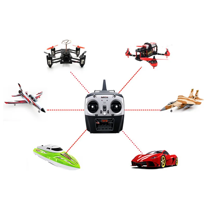 

New style Radiolink T8FB 8CH RC transmitter and receiver R8EF2.4 GHz radio controller SBUS/PPM/PWM for drone/fixed wing and more
