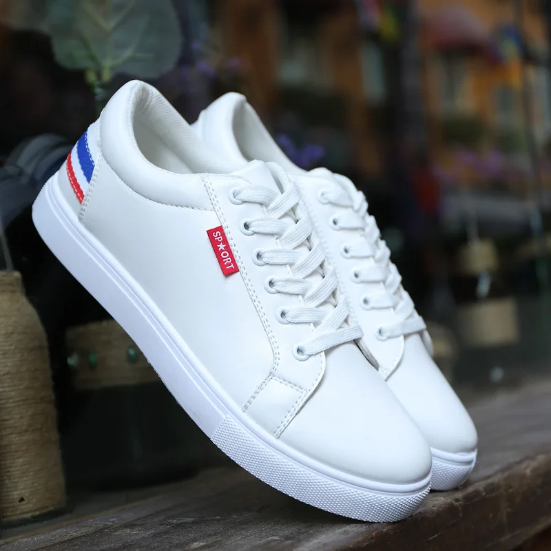 

Sneakers man's Flat Platform Shoes Spring Fashion Casual Thick Bottom Chunky men's White black Sneakers men shoes 2020