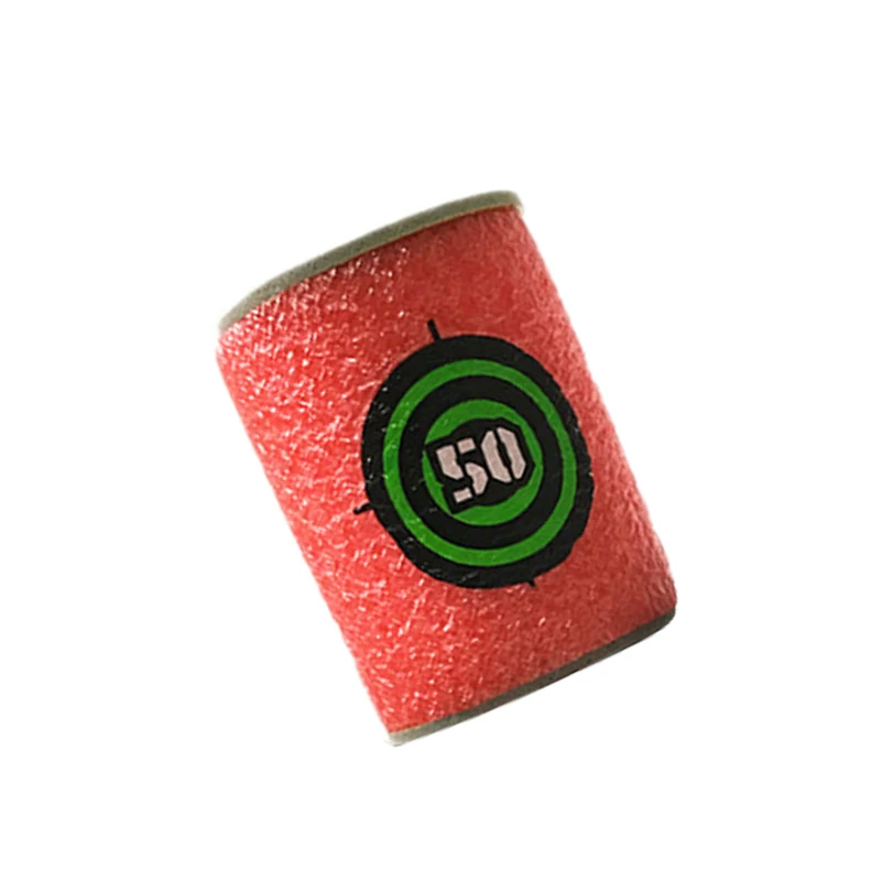 

6 PCS Target Cans EVA Soft Foam Accessory Can For Dart Guns Games Bullet Gun Shoot Bow Safe To Use Practical