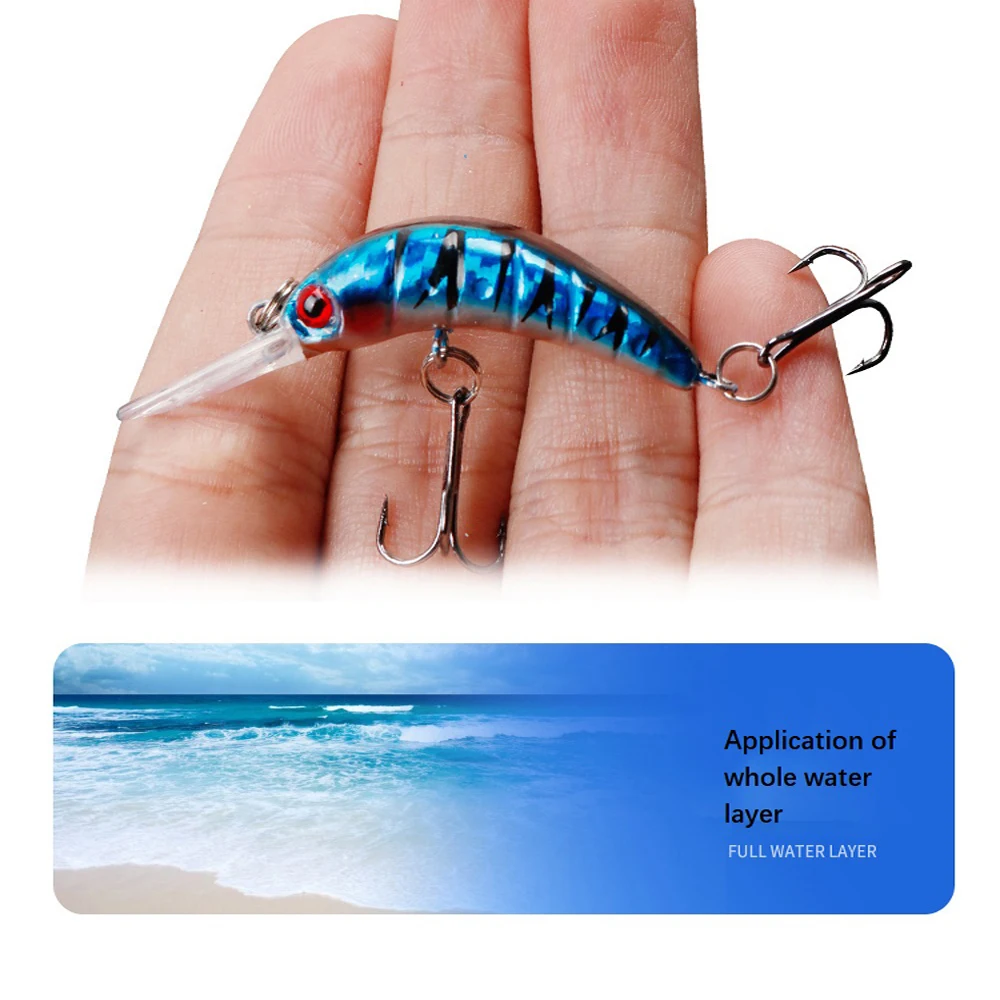 Рыболовные приманки 1 шт. длинный язык плавающий водный гольян искусственная