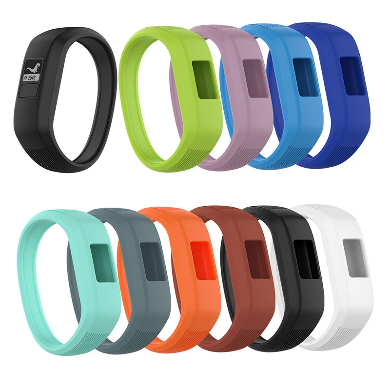 Сменный детский силиконовый ремешок для наручных часов Garmin Vivofit