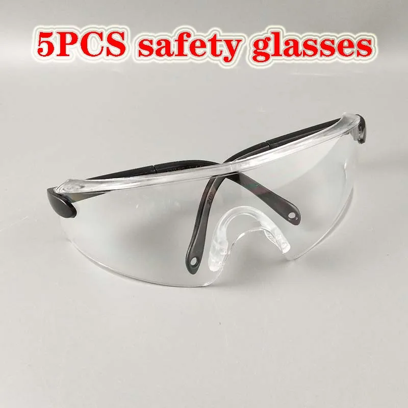 5 шт. высококачественные Противоударные Защитные очки прозрачные легкие
