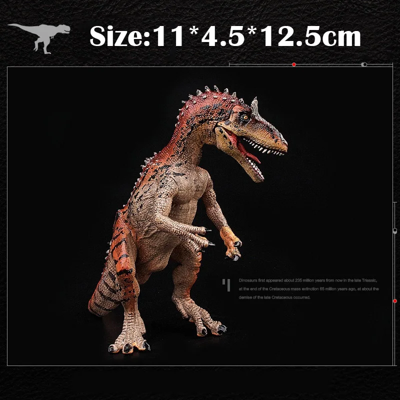 Модель динозавра спинозавра в стиле Юрского периода древняя биологическая