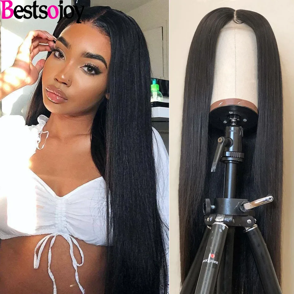 

Straight Human Hair Wigs 13x4 HD Lace Front Wig 180% Density Straight 4x4 Lace Closure Wig For Black Women Brazilian Remy Hair