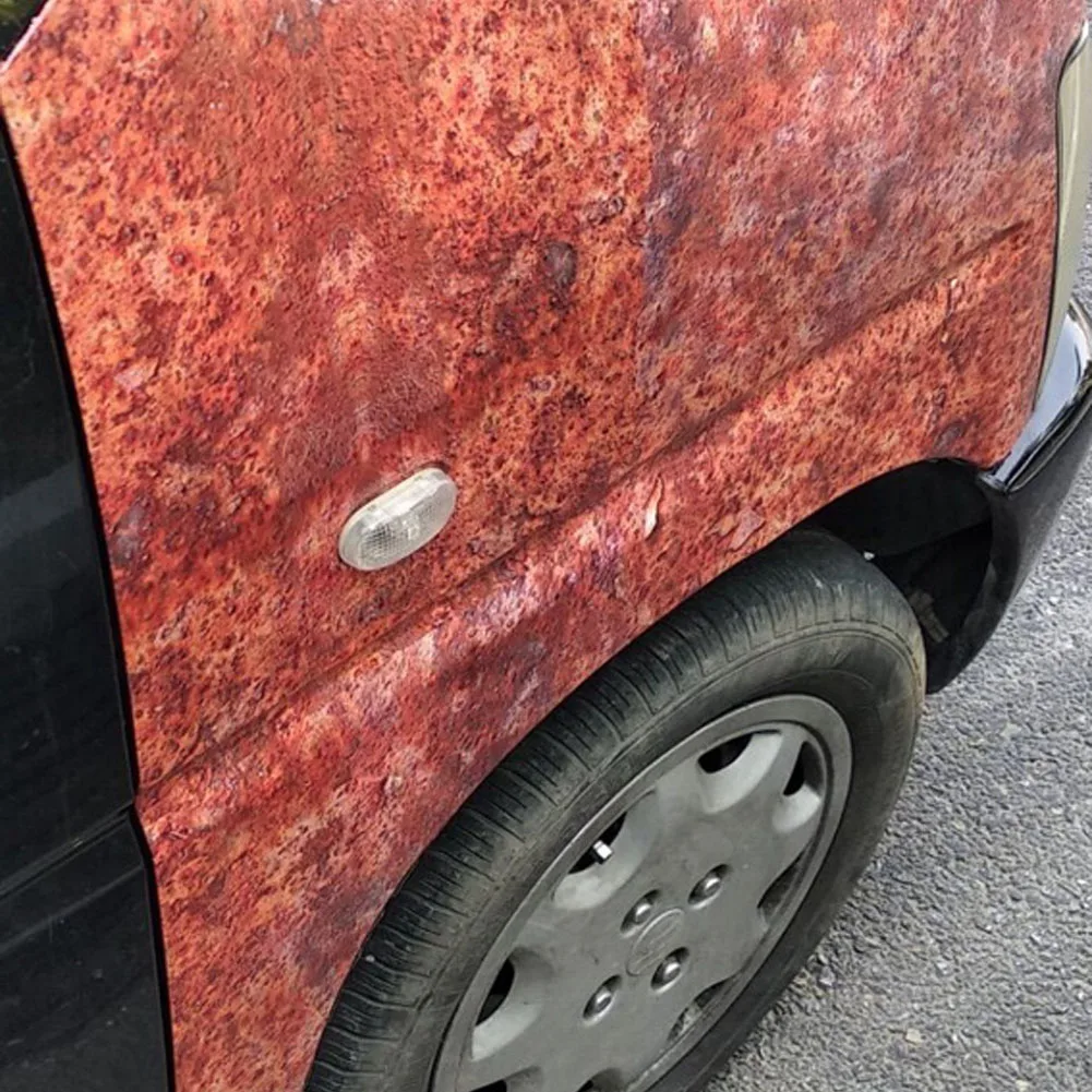 Защитная пленка для кузова автомобиля с ржавой тематикой защиты от кражи