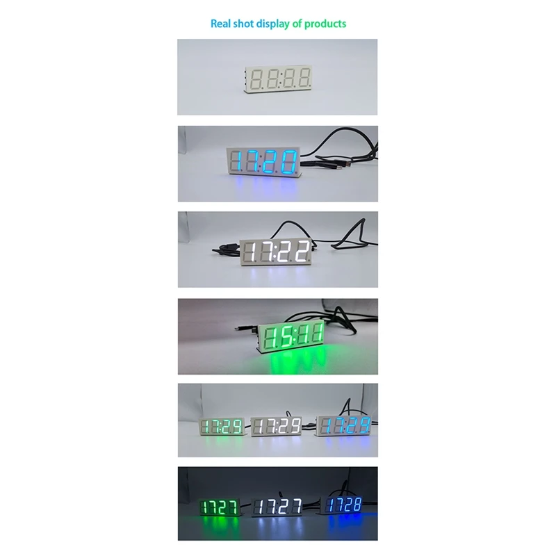 

Wifi Time Service Clock Module Automatic Clock DIY Digital Electronic Clock Wireless Network Time Service