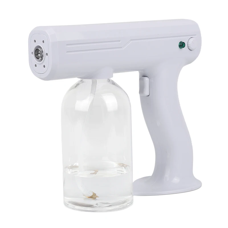 

800ML Blue Light Steam Spray Gun Sprayer Disinfect Fogging Machine Home Disinfect Atomizer Garden Disinfection Fogging Spray Gun