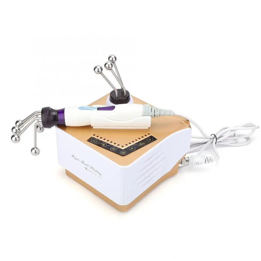 Массажер для лица с волшебными шариками аппарат лифтинга и подтяжки инструмент