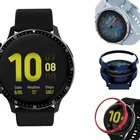 Металлический чехол со стальным кольцом для смарт-часов Samsung Galaxy watch active 2 40 мм 44 мм