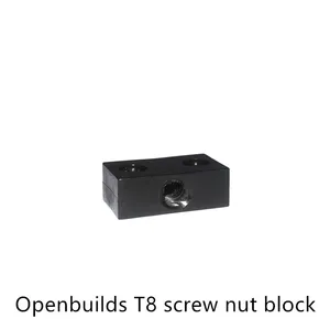 3d гайка для принтера T openbuilds типа anti-backlash block T8 screw 8 мм lead 2 мм 4 мм