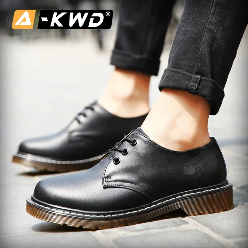 Модная обувь г. Мужские полуботинки на шнуровке Soulier Homme, большие размеры 35-45, износостойкие мужские лоферы, обувь для спилок