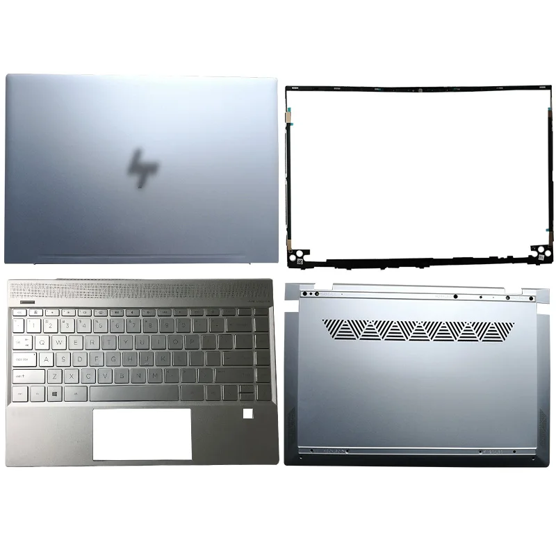 

Laptop For HP Envy13 ENVY 13-AQ 13-AQ0007TX TPN-W144 Laptop LCD Back Cover/Front Bezel/Palmrest/Bottom Case Silver