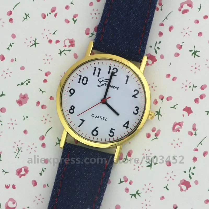 100 шт./лот Новые горячие продажи ковбойские наручные часы с ремешком Мужская