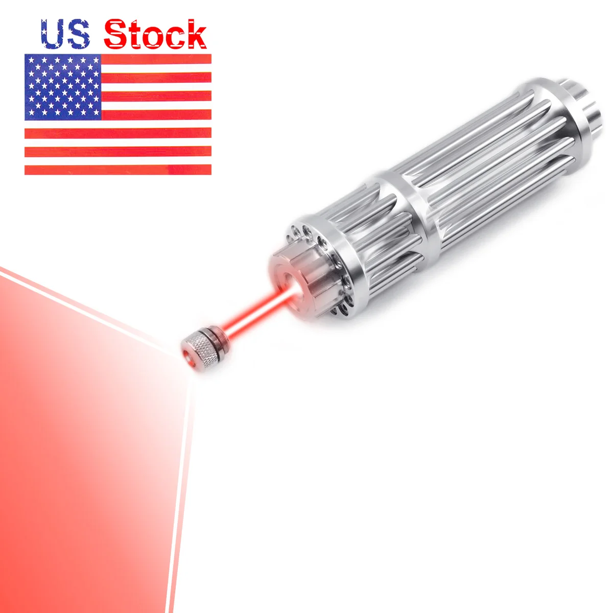 Высокомощная лазерная указка CWLASER 532нм/650нм Красная/450нм красная ручная в форме