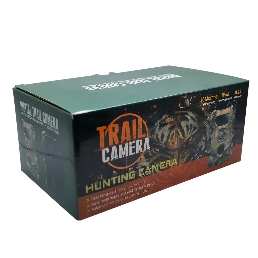 

Scout Guard Hunter Cameras 12MP Photo traps Hunting Camera Chasse 0.6s Fast Shooting Wildlife Trail Camera H903 Foto Wildcamer
