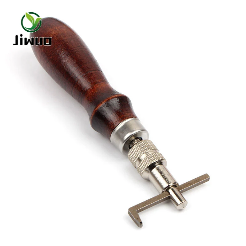 

Jiwuo Adjustable Leather Edge Stitching Groover Leather Carving Cutting Skiving Edge Beveler DIY Leathercraft Working Tools