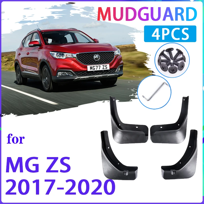 

4 PCS Car Mud Flaps for MG ZS MGZS 2017 2018 2019 2020 Mudguard Splash Guards Fender Mudflaps Auto Accessories