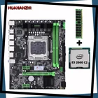 Компьютер DIY HUANANZHI X79 LGA2011 материнская плата CPU RAM combos Intel Xeon E5 2660 SROKK (1*8G)8G Память DDR3 RECC все протестированы
