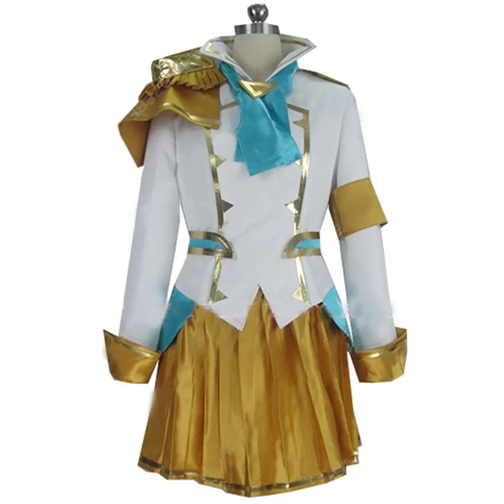 2020 Игра LOL Lux Косплей Костюм Battle academic Prestige косплей костюм женская униформа полный
