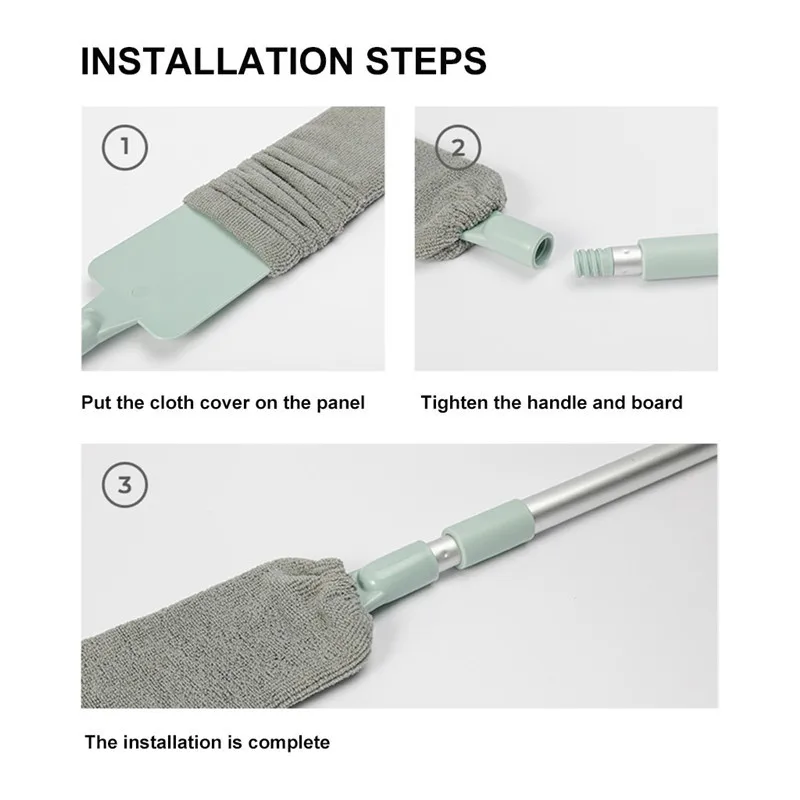 Detachable Cleaning Duster gap cleaning brush Non-woven Dust Cleaner for sofa bed furniture bottom household tool Gift | Дом и сад