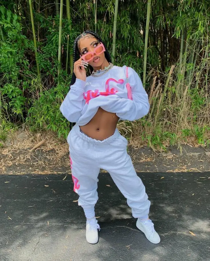 Повседневный женский осенний комплект одежды топы с принтом граффити и длинные