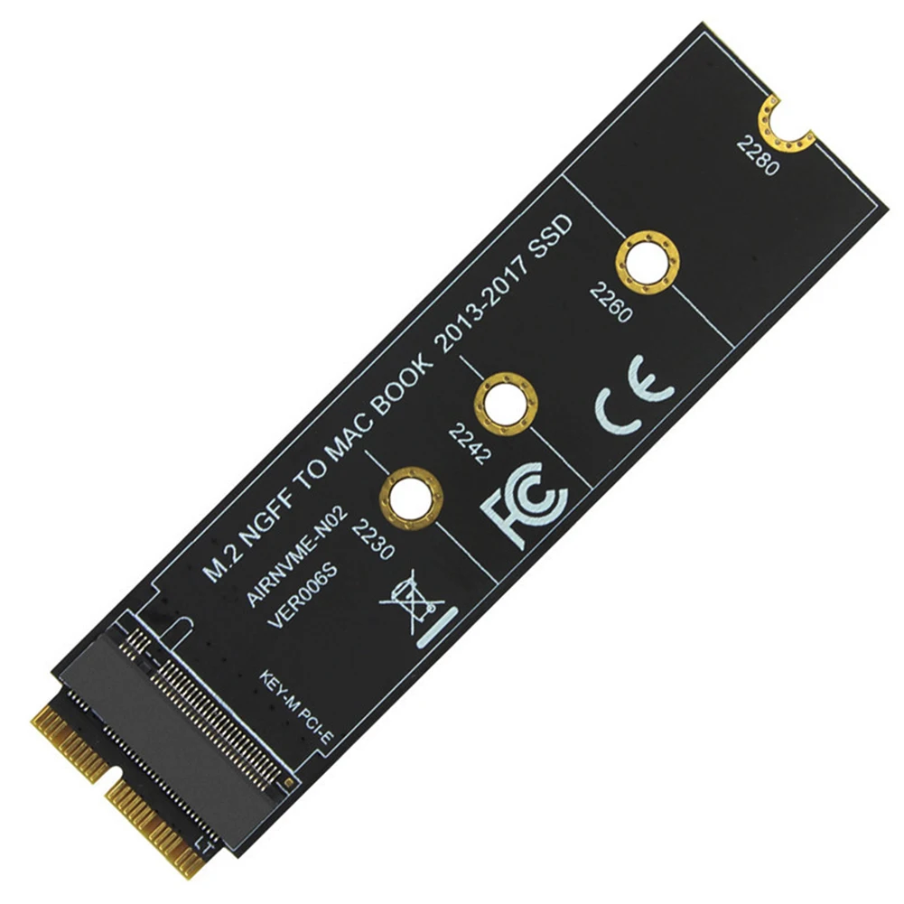 M.2 NGFF к NVME стабильный простой в установке SSD преобразователь быстрая скорость