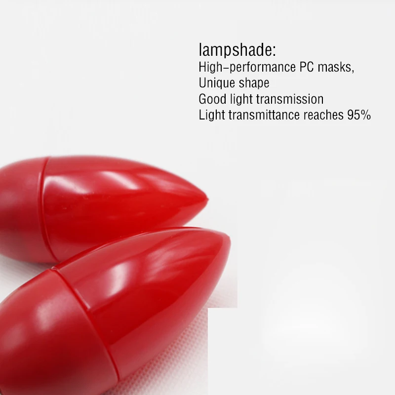 Светодиодный светильник для свечей красный Фортуны энергосберегающий s