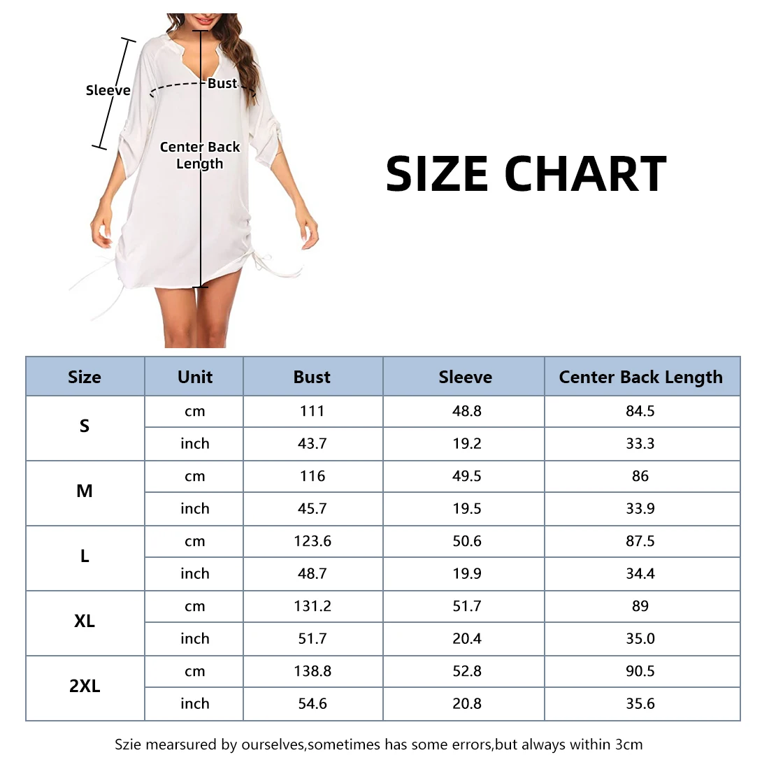 

Women Cover Up Swimwear For Beach Long Sleeve Shirt Skirt Sexy Dress Women's Shirts Loose Ladies Top Casual Shirts Plus Size