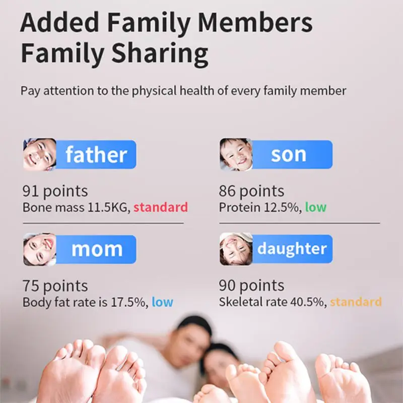 

Bluetooth Smart Body Fat Scale Electronic Weighing Scale Household Adult Precision Human Body Weighing Fat Measurement