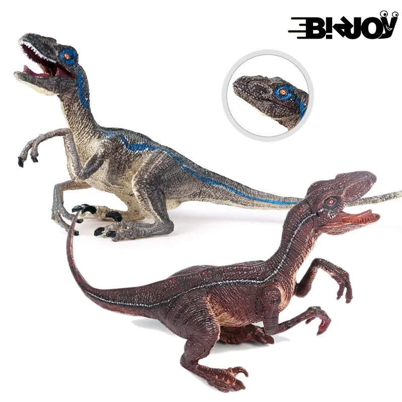 Модель Velociraptor Имитация Динозавра дикая зверь фигурка Образовательное древнее