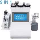 Новинка 2021, вакуумный фотонный светодиодный аппарат 40 к для похудения, ультразвуковой кавитационный аппарат 40 к для липосакции, радиочастотный липосакционный аппарат для похудения 9 в 1