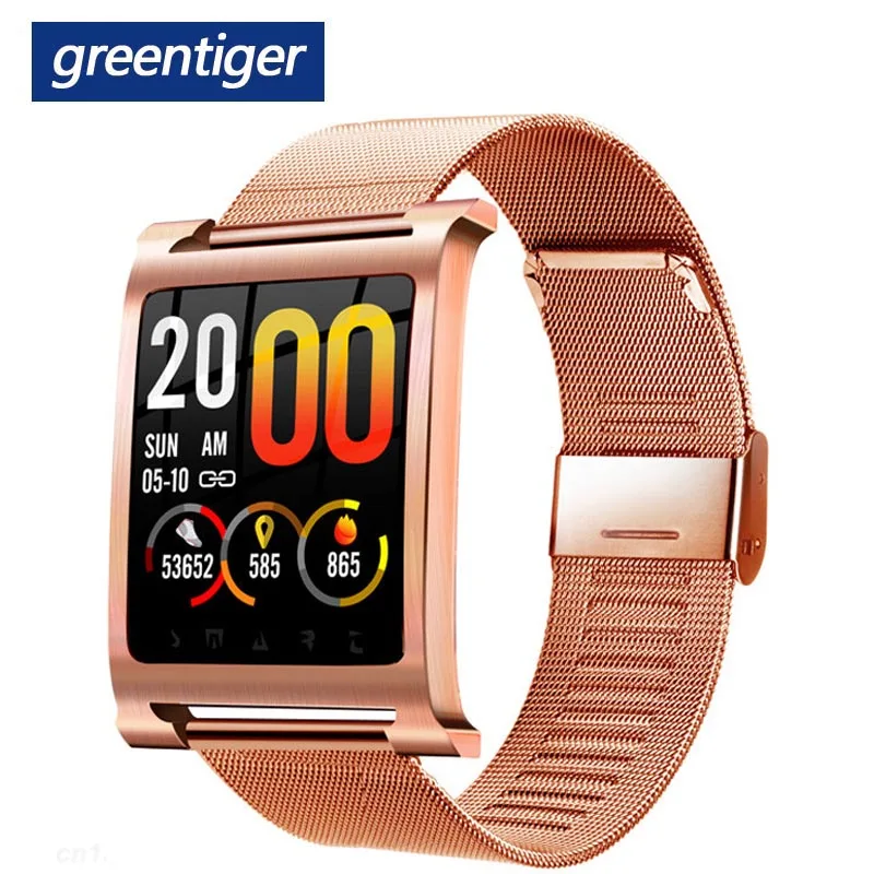 Смарт-часы Greentiger K6, IP68, водонепроницаемые, цветной экран, пульсометр, умный Браслет, монитор сна, фитнес-трекер, умный Браслет