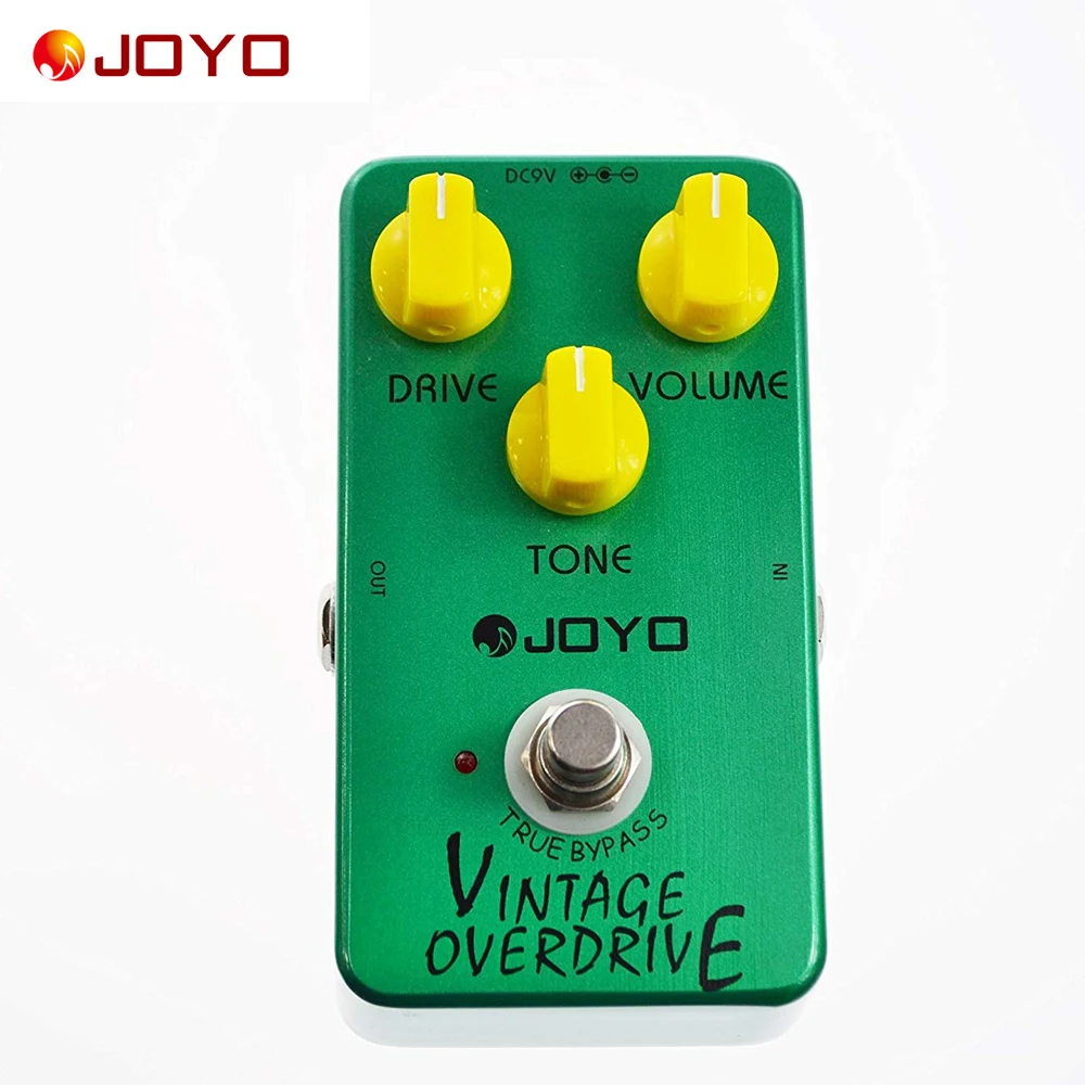 JOYO JF 01 педаль эффектов для электрогитары настоящий байпас дизайн винтажная