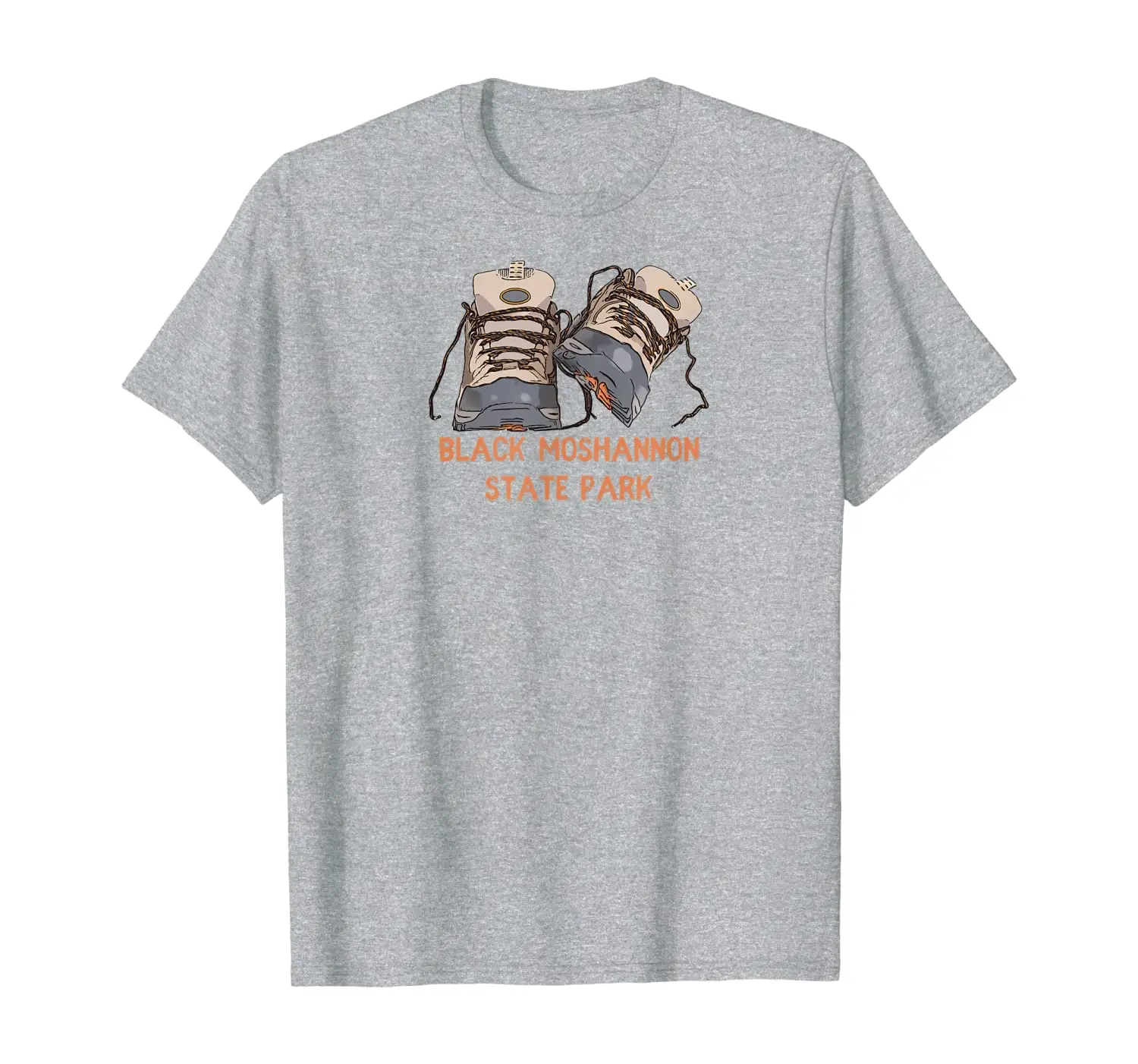 

Black Moshannon State Park PA Hiking Boots T-Shirt