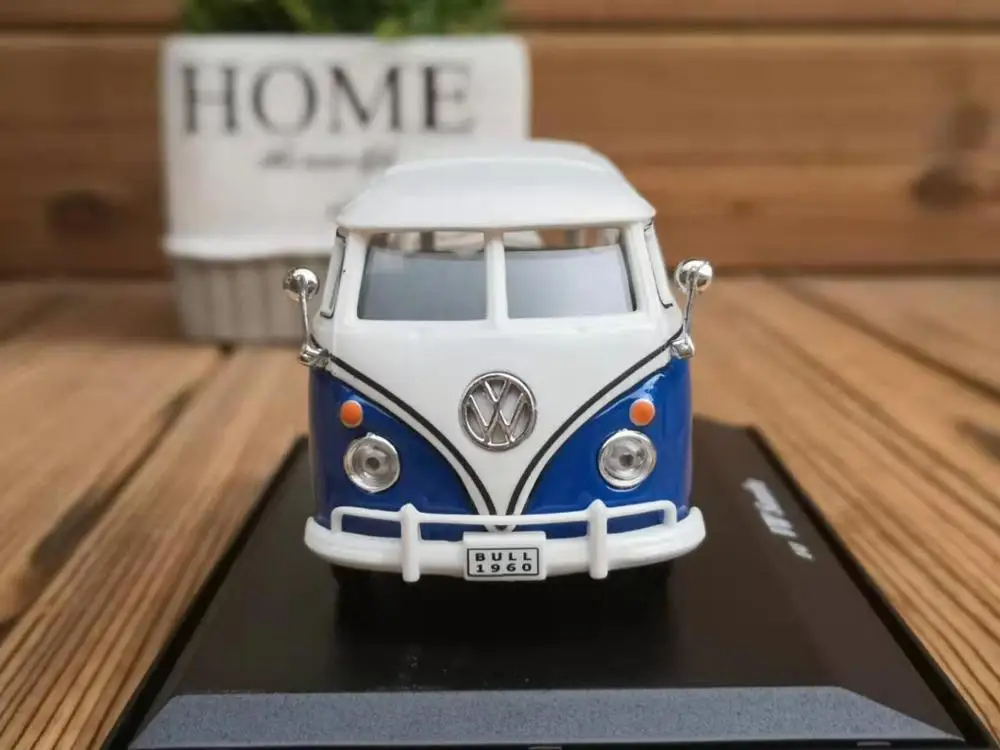 Лучшие продажи 1:43 VW samba T1 автобус сплава модель, высокая имитация литой металлическая модель автомобиля, сбор подарков