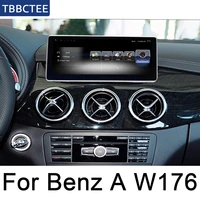 for mercedes benz a class w176 20152019 ntg hd screen android car gps navi map stereo original style multimedia player radio